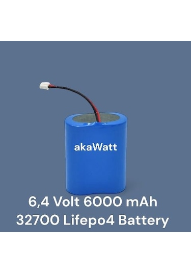 6,4v 6000 Mah 2s Bms Devreli Şarj Edilebilir Pil