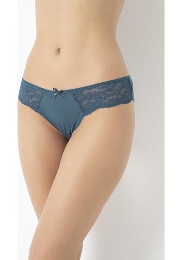 Kadın Dantelli 4'lü Karışık Renk Külot Asorti-3 C3t0n0o408 001