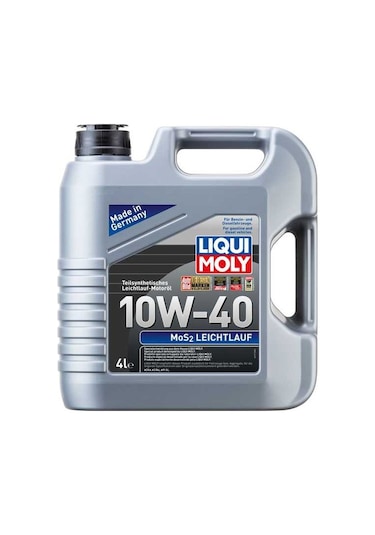 Liqui Moly Mos2 Leichtlauf 10W-40 Motor Yağı 4 L