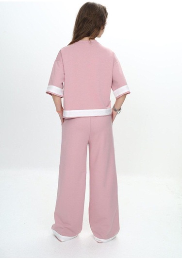 Kız Çocuk %100 Pamuk Kısa Kollu Garnili Truvakar Kol 2 İplik Alt&üst Eşofman Takımı-285-eşt-0011 Pudra Kız Çocuk %100 Pamuk Kısa Kollu Garnili Truvakar Kol 2 İplik Alt&üst Eşofman Takımı-285-eşt-0011 Pudra