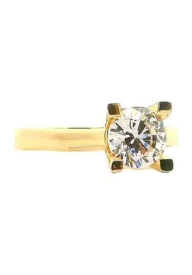 Cigold Tektaş Yüzük 14 Ayar Altın 1.50 Gr Oa-k21501029228 Renkli