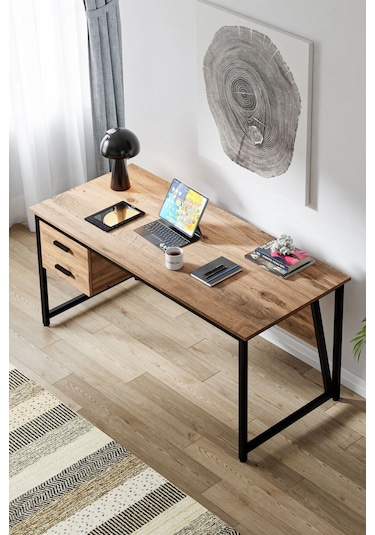 Ms2c Çalışma Masası,ofis Masası - 70x160 Cm - Çam Ms2c - 160 - Çam