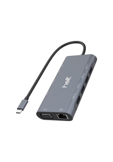 Helt Ht-ot01 11 İn 1 Type-c Hub Adaptör Çoklayıcı Dock Station