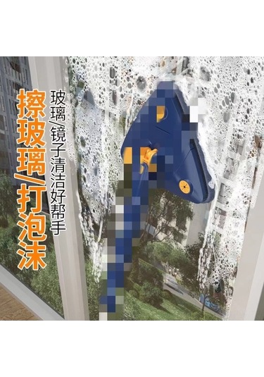 Tongxida Pratik Döner Üçgen Paspas - Kuru & Yumuşak Temizlik İçin 2'li Mikrofiber Bezli