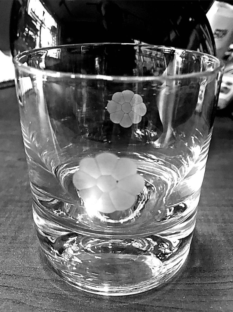 Viski Bardağı Sade Az Dekorlu Soğuk Kesme Şefaf