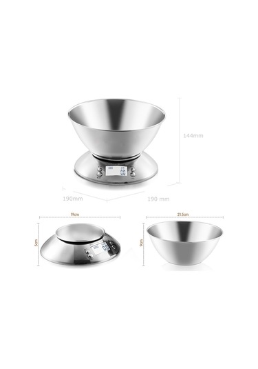 Sones 5kg/1g Yüksek Hassasiyetli Mutfak Terazisi Kavurma Elektronik Terazisi Kahve Terazisi Alarm Zamanlayıcılı