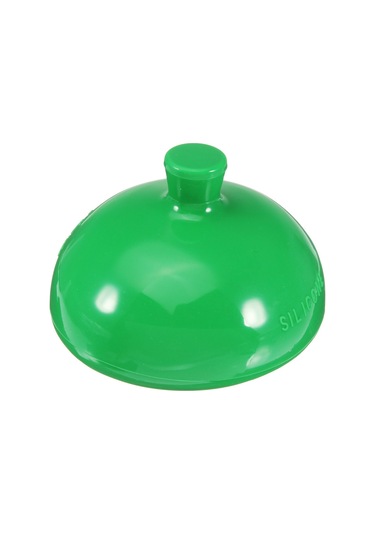 Silikon Avuç İçi Fincan Anne El Yardım Bebek Balgam Balgam Geğirme Geri Pıtırtı Yeşil