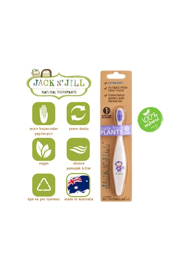 Jack N'Jill Monkey Çocuklar İçin Diş Fırçası Extra Soft