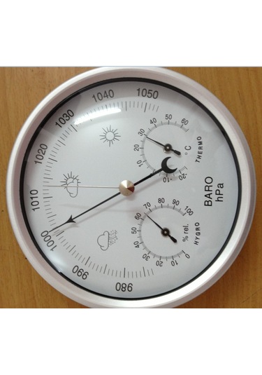 Springsun "132mm Bimetal Termometre İle Hassas Sıcaklık Ve Nem Ölçümü - Dayanıklı Ve Kullanışlı"