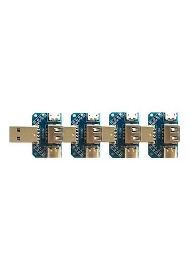 USB Soket Çevirici Kart Usb Type C Micro Usb Erkek Dişi USB Cep