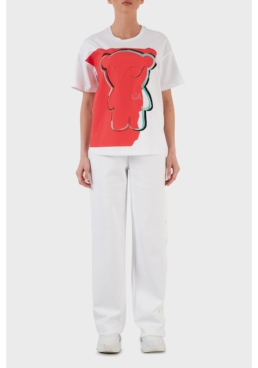 Emporio Armani Bayan Pantolon 3L2P6C 2Jywz 0100 Beyaz Emporio Armani Bayan Pantolon 3L2P6C 2Jywz 0100 Beyaz