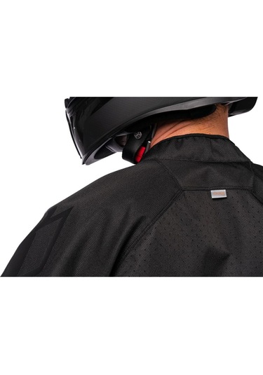 Icon Hooligan Korumalı Motosiklet Montu Siyah