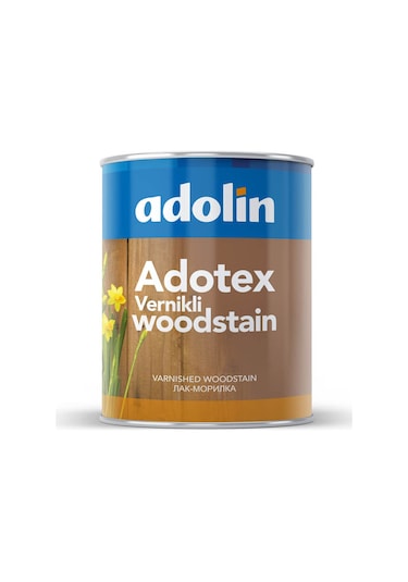 Adolin Vernikli Woodstain Pinosan Ahşap Koruyucu Vernik 0.75 LT
