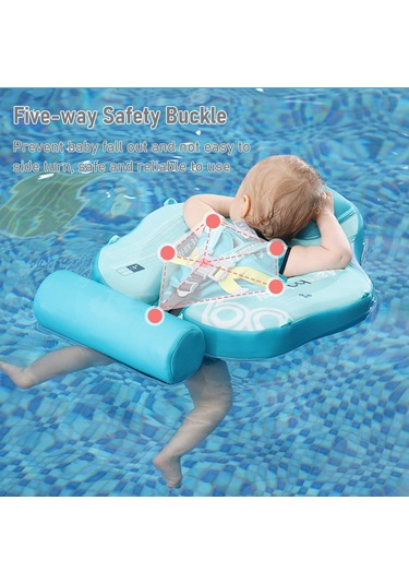 Mambobaby Şişme Olmayan Bebek Yüzme Şamandırası Yumuşak Mt3148gr-1 Yeşil