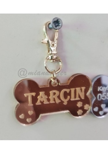 Kedi Köpek Künye Kemik Şeklinde Köpek Künyesi Köpek Isimliği