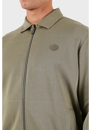 Boss Erkek Sweat 50556971 245 Haki Haki