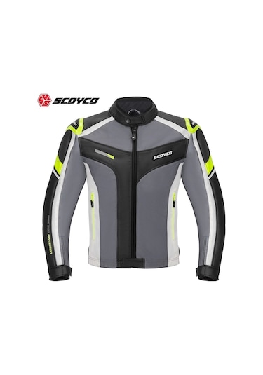 Scoyco Jk152- Dört Mevsim Mont Neon Sarı - Siyah
