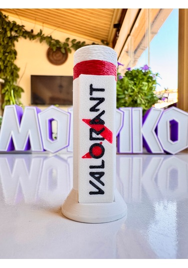 Valorant Tasarım Yükseklik Ayarlı Ekran Kartı Destek Aparatı