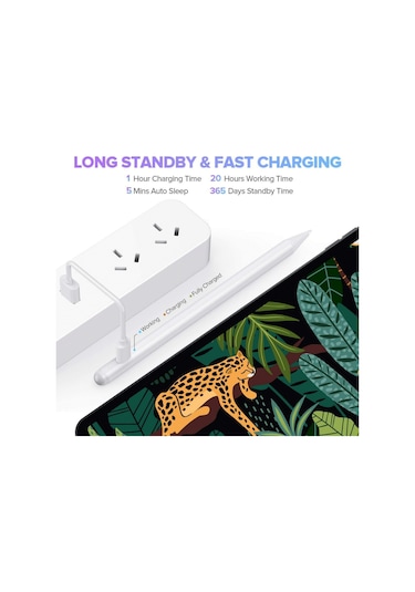 iPad 10,9 10.nesil Uyumlu Avuç İçi Reddetmeli Dokunmatik Özel Çizim Ve Yazı Kalemi Mpq03tu/a-mpq13tu/a-mpq23tu/a-mpq33tu/a