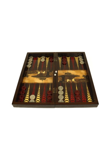 Yenigün Üsküdar Üçüncü Ahmet Çeşmesi Resimli Tavla