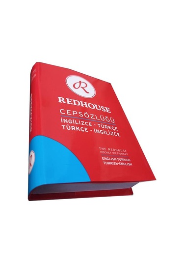 Redhouse Türkçe İngilizce Cep Sözlüğü Mavi 493 Sayfa 1 Adet 22.000 Kelime Hazneli Red House İngilizce Sözlük Mini Boy Cep