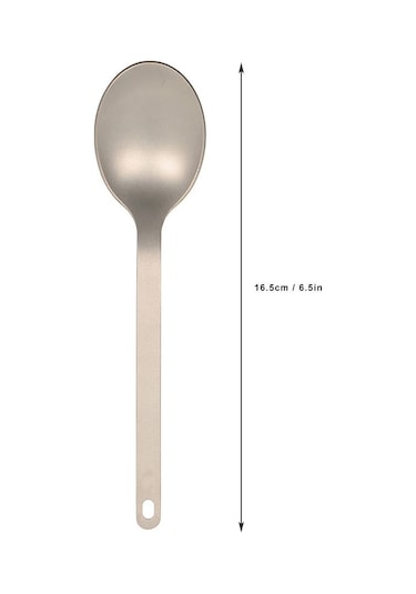 Tomshoo Titanyum Sofra Kaşığı Kesme Takımı, Ev, Açık Alan Ve Kamp İçin Sofra Eşyası Diğer Çok Renkli