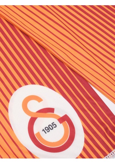 Galatasaray Lisanslı Şal Kaşkol Sarı - Kırmızı