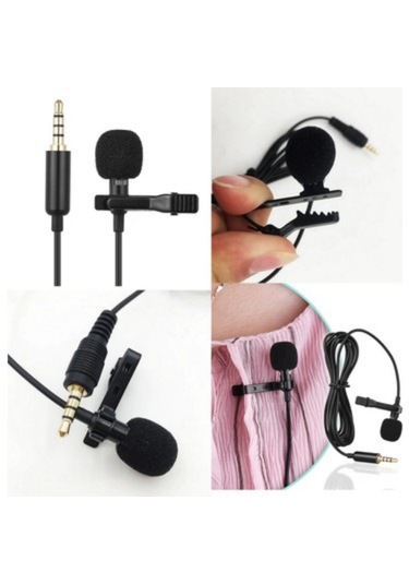 Paleon Plo-dcc5 Yaka Mikrofonu + Kulaklık Aparatı 3.5mm Jack, Hd Ses Kalitesi