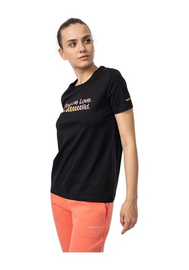 Merrell Merrell Text Kadın Siyah Tişört 10010 SIYAH