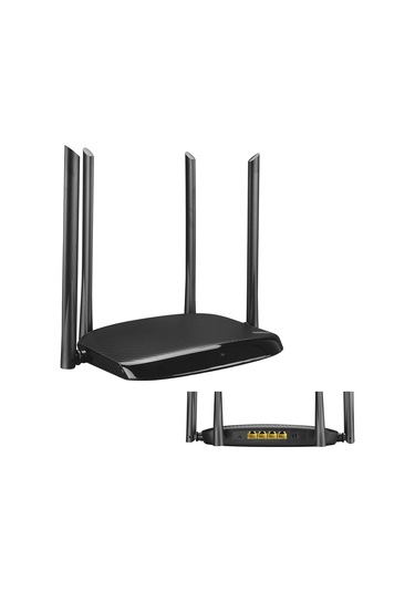 Kablosuz Router REPEATER 4 PORT 1200 Mbps Everest EWR-AC5-V3