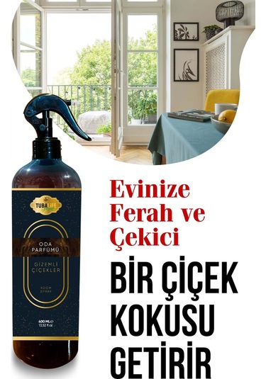 Tubalife Gizemli Çiçekler Oda Parfümü 400 ML