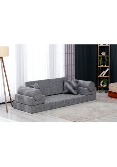 Prestigegolf Yer Kanepesi,yer Oturma Minderi Şark Köşesi Gri