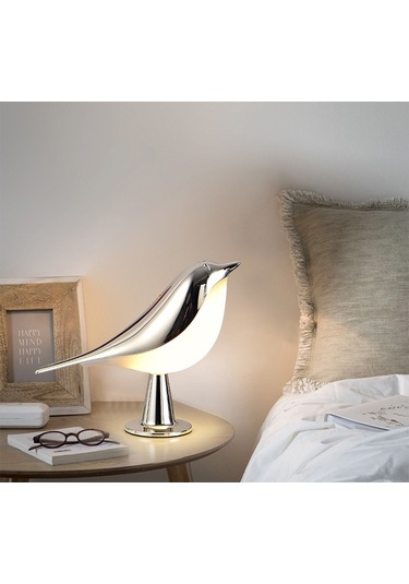 Yaozixa Kahverengi Ahşap Karga Figürlü Aromaterapi Led Lambası - Ev Odası/arka Pencere Işıklı Dekoratif Aydınlatma, Dokunmatik Şarjlı Diğer