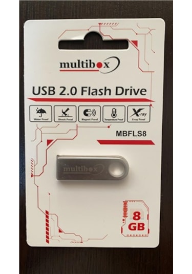 Multibox 8 Gb Usb Flash Bellek
