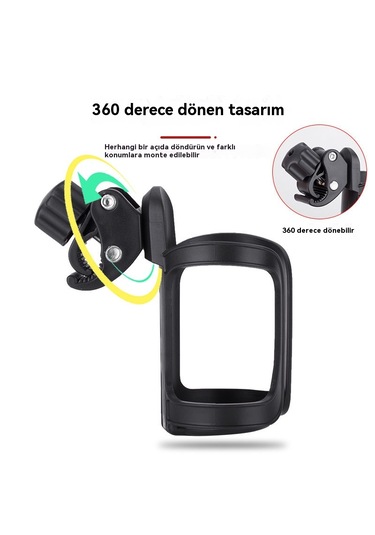 Bisiklet Arabası Su Şişesi Tutucusu-siyah Siyah