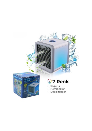 Periboia Masaüstü Kare Su Hazneli Fan