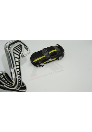 Ford Mustang Shelby Kobra Yeni Nesil Bagaj 3M 3D Krom Metal Logo
