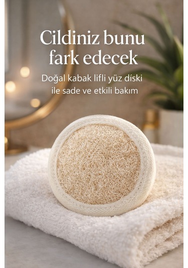 Kabak Lifli Lastikli Yüz Peeling Diski