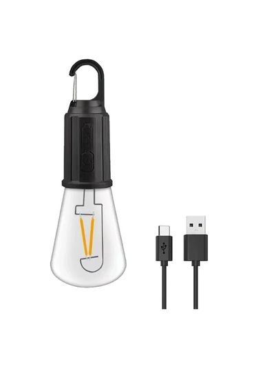 Kıtlıfy Güneş Enerjili Led Kamp Lambası - Usb Şarj, Su Geçirmez, Taşınabilir, Balıkçılık İçin 4.5w