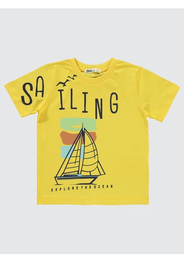 Civil Boys Erkek Çocuk Kaprili Takım 2-5 Yaş Sarı Sarı