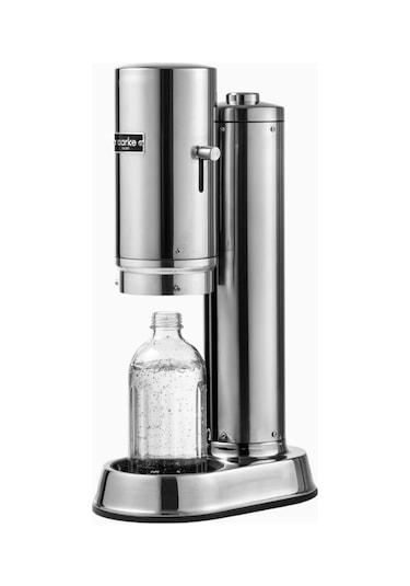 Aarke Carbonator Pro Gazoz Makinesi Ve Cam Şişe Seti Endüstriyel Mutfak Ürünleri Silver
