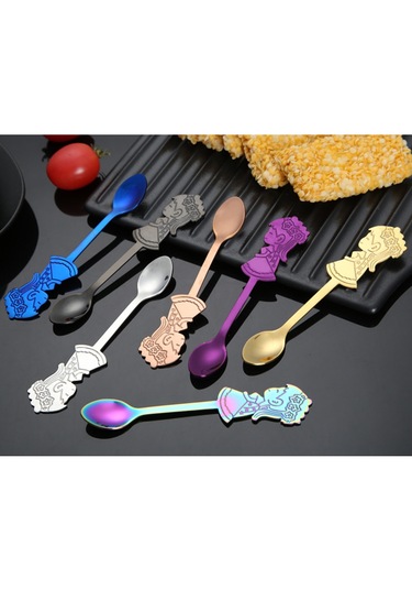 Homyl Düğün Parti Paslanmaz Çelik Kahve Çay Altın