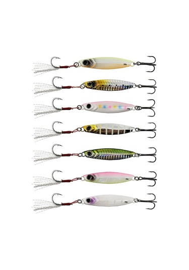 Powerline Bluefish Jig 30gr 7li Tüm Set Kutulu