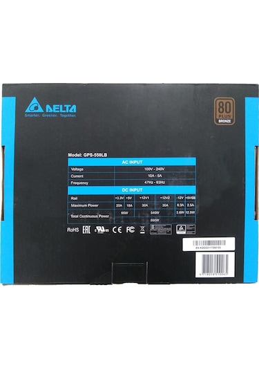 Delta GPS-550LB 550W 80+ Bronz Güç Kaynağı