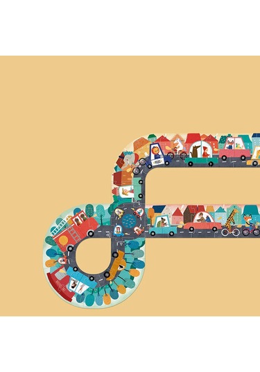 Londji Beep Beep Puzzle Ve Gözlem Oyunu Canlı Renkler