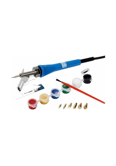 Zd 707B Ahşap Yakma Ve Gravür Hobi Havya Seti