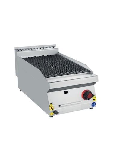 Karacasan Enüstriyel 40 Cm 700 Seri Set Üstü Doğalgazlı Lavataş Dökümlü Izgara Krcs.eızldg.470