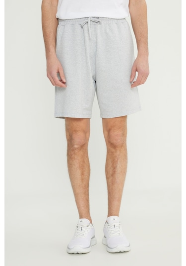 Erkek Antrasit - Gri Melanj 2'li Paket Pamuklu Rahat Nefes Alabilen 2 İplik Cepli Örme Standart Fit Şort Antrasit - Gri Melanj Erkek Antrasit - Gri Melanj 2'li Paket Pamuklu Rahat Nefes Alabilen 2 İplik Cepli Örme Standart Fit Şort Antrasit - Gri Melanj