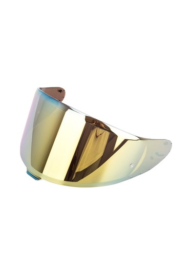 Z8 Kaskı İçin Değiştirme Lens - Güneş, Toz, Çarpma Ve Buhar Koruma - Altın Renkli Plexiglas Gözlük