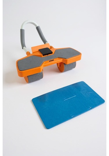 Hepitop Sayaçlı 3 Tekerlekli Ab Roller Otomatik Geri Tepme & Ka